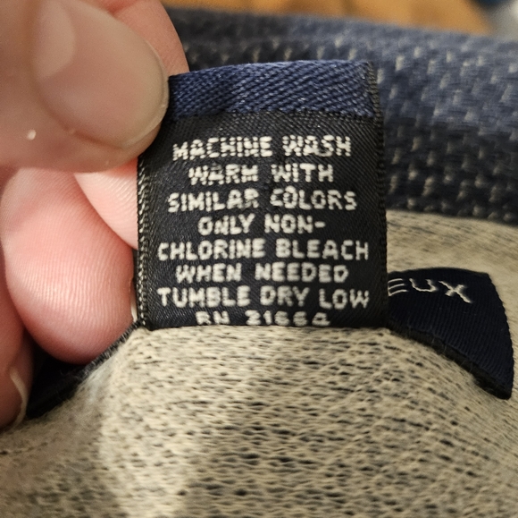 Daniel Cremieux‎ Shirt L Blue Long Sleeve Button Down 100% Cotton - Picture 6 of 7